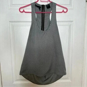 Indus+ry Blouse Sleeveless  Wavy Grey Size Medium